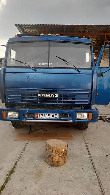 КАМАЗ самосвал, синий, колесная формула 6x4. Основные характеристики