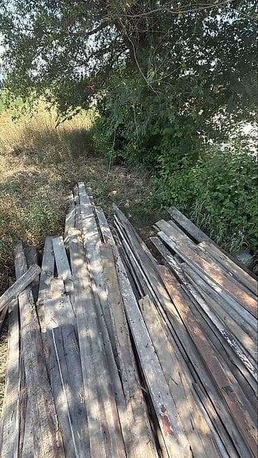 Горбыли: Продаю б/у доски потолочный половой черновой все за 40000 тисячи — 9