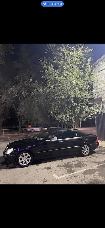 Унаа: Mercedes-Benz S-Class: 2000 г., 5 л, Автомат, Газ, Седан — 6
