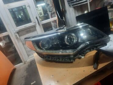 дом калесах: Комплект передних фар Kia 2017 г., Б/у, Оригинал — 2