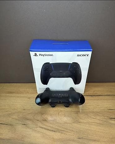 Техника и электроника: Геймпад Sony PlayStation DualSense (PS5), цвет Midnight Black — 2