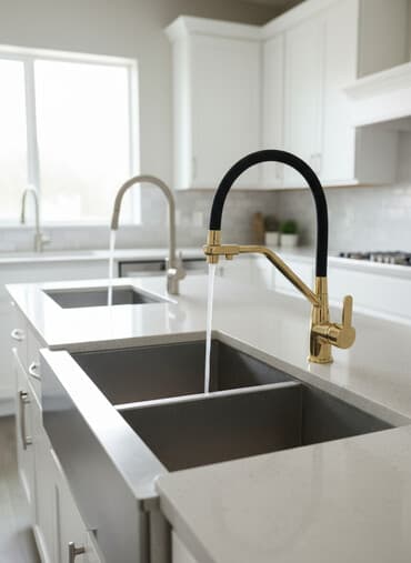 смисители: Смесители для кухни, представленные в широком ассортименте, отличаются — 1