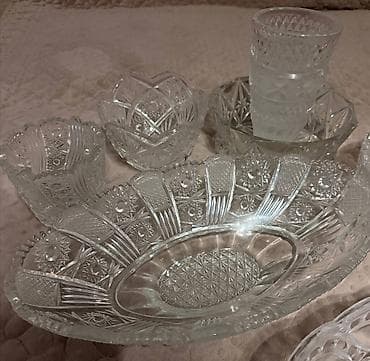 Другие товары для кухни: Набор столового хрусталя, классическая гранёная огранка. В комплекте — 2