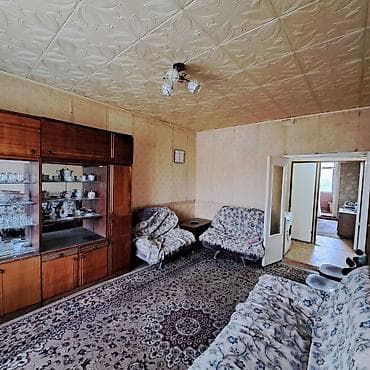 сдаю кв аламедин: 2 комнаты, 48 м², 105 серия, 4 этаж, Старый ремонт — 1