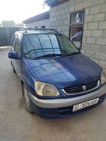 матор раум: Toyota Raum: 2000 г., 1.5 л, Автомат, Бензин, Универсал — 1