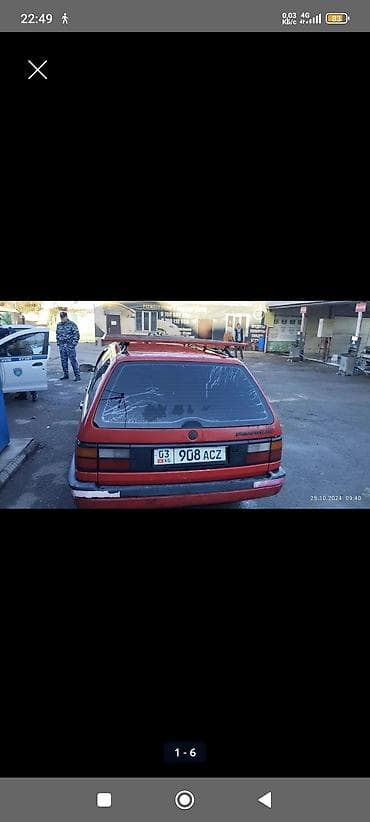 борт продажа: Volkswagen Passat Variant: 1992 г., 1.8 л, Механика, Бензин, Универсал — 3