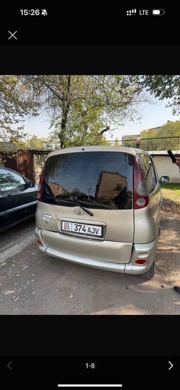 Toyota Funcargo: 1999 г., 1.3 л, Автомат, Бензин, Минивэн