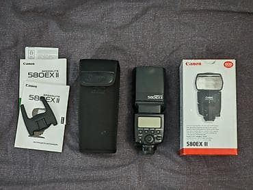 dji mic 1: Вспышка Canon Speedlite 580EX II Комплект: - вспышка Canon Speedlite — 1