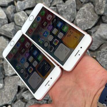 продам айфон 7 бу: IPhone 7, Колдонулган, 32 ГБ, Күлгүн, 82 % — 10