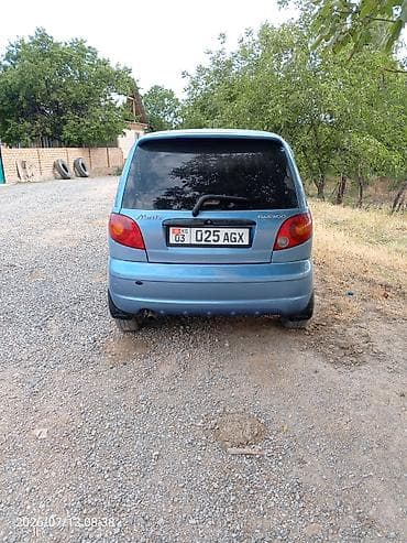 Унаа: Daewoo Matiz: 2006 г., 0.8 л, Кол менен иштөөчү, Бензин, Хетчбек — 5