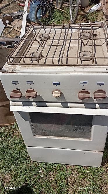 Техника и электроника: Газовая плита Beko с духовым шкафом б/у
на металл — 1