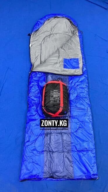 Охота и рыбалка: Спальный мешок SZBB-MC001 У спальника большой и уютный анатомический — 1