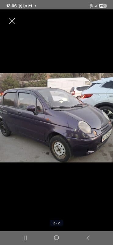 матиз 2018: Daewoo Matiz: 2003 г., 0.8 л, Механика, Бензин, Хетчбек — 2