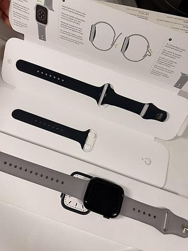 Garmin: Apple Watch Series 7, размер 45 мм, алюминиевый корпус, стекло Ion‑X — 1