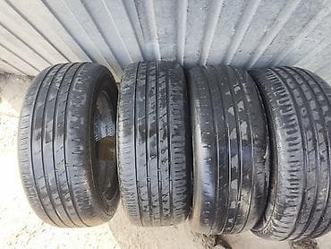 Шины: Шины 215 / 55 / R 17, Лето, Б/у, Комплект, Легковые, Китай, Bridgestone — 1