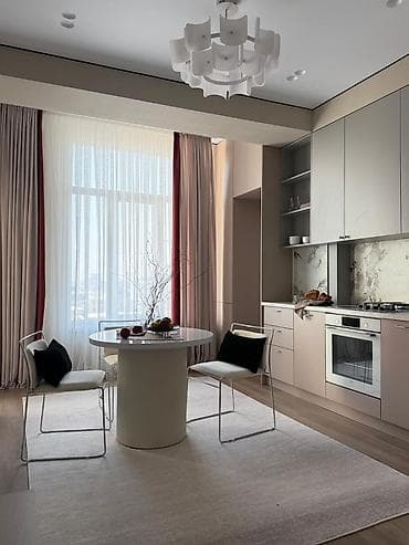 жк ботсад олимп: 1 комната, 50 м², Элитка, 5 этаж, Дизайнерский ремонт — 1