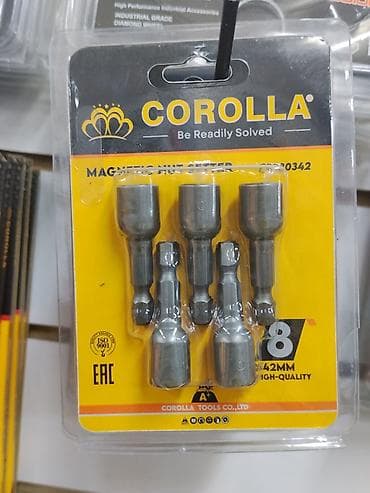уголки металл: Набор магнитных насадок-головок COROLLA - Тип: Magnetic Nut Setter — 1