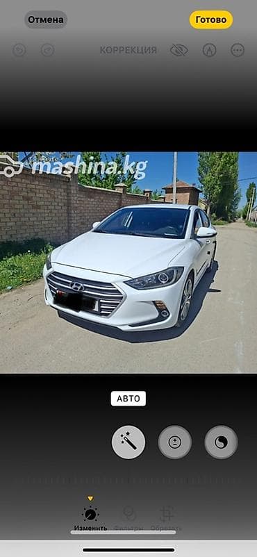 getz diesel: Hyundai Elantra: 2017 г., Автомат, Бензин, Седан — 1