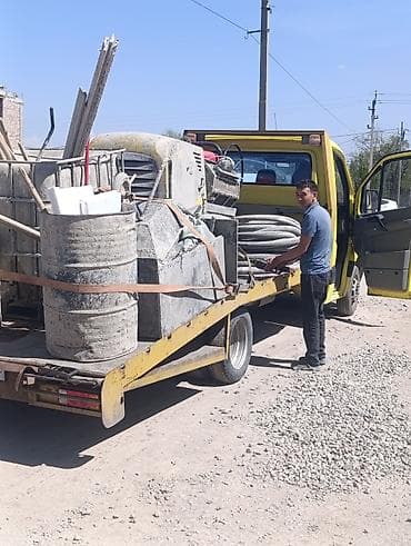 Услуга эвакуатор - Мобильный бетононасос с полным комплектом шлангов