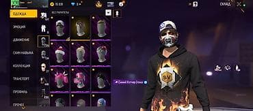 ювелирный магазин: Игровой аккаунт Free Fire Основные параметры: - Уровень аккаунта: 65 — 1