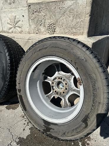 Транспорт: Комплект из 4 колес в сборе: литые диски + зимние шины Dunlop — 5