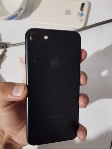 скупка принтеров бу: IPhone 7, Б/у, 128 ГБ, Черный, Чехол — 1