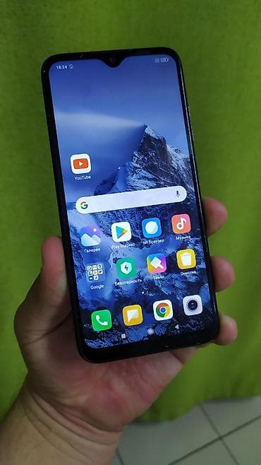Redmi, Redmi Note 7, Б/у, 64 ГБ, цвет - Черный, 2 SIM