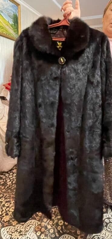 теплый и удобный: Элегантная женская шуба от "Королева" из натурального меха норки — 2