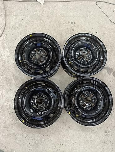 резина 14 с: Железные Диски R 14 Комплект, отверстий - 4 — 1