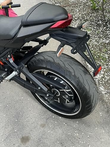 Мотоциклы: Продаю китайский мотоцикл Dalishen DLS4000 в матовом чёрном цвете — 8