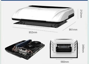 резиновое уплотнение: Авто климат!!!Крышный кондиционер для кабины грузовика/самосвала — 3