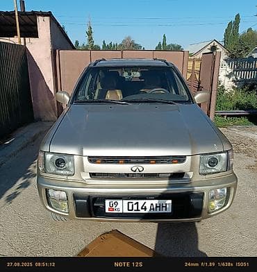 бу чехол: Infiniti QX4: 1998 г., 3.3 л, Автомат, Бензин, Внедорожник — 1