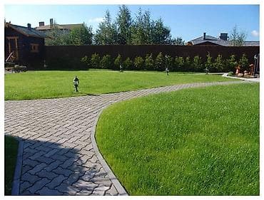 ландшафт: Уборка территории, Стрижка газона — 2