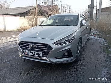 машина без первоначального взноса: Hyundai Sonata: 2017 г., Газ, Седан — 1