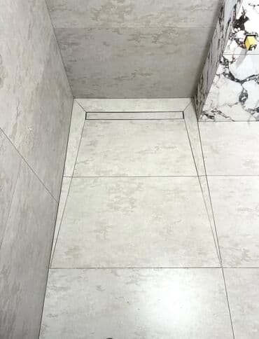 услуги кафельщика бишкек: Подготовка стен для укладки, Подготовка стен для грунтовки, Резка плитки | Керамическая плитка, Керамогранитая плитка, Мозаичная плитка | Вертикальная укладка, Диагональная укладка, Горизонтальная укладка Больше 6 лет опыта — 3