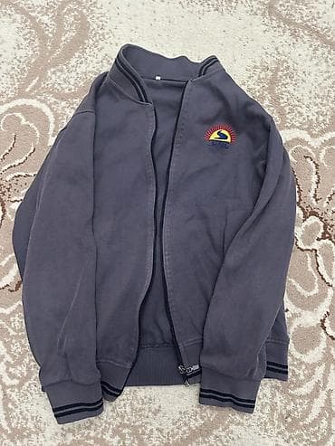 Бомбер/толстовка на молнии на рост 160 идеально - Цвет: графитовый