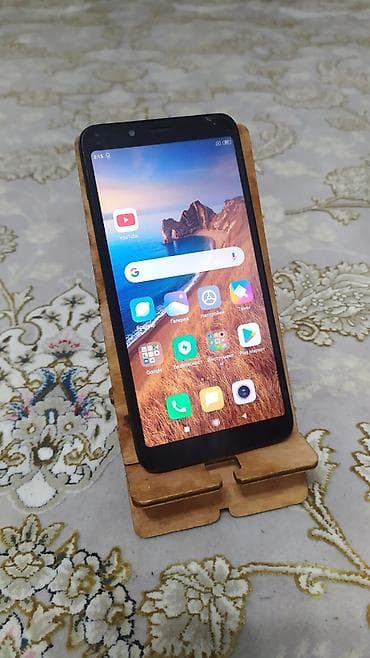Redmi, Redmi 7A, Б/у, 32 ГБ, цвет - Черный, 2 SIM