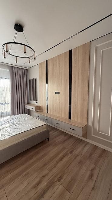 2 комнаты, 51 м², Боконбаева/Уметалиева Элитка, 9 этаж, Евроремонт — 4