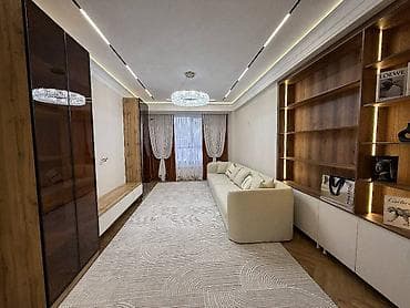 2 бөлмө, 83 м², Элитка, 14 кабат, Дизайнердик ремонт