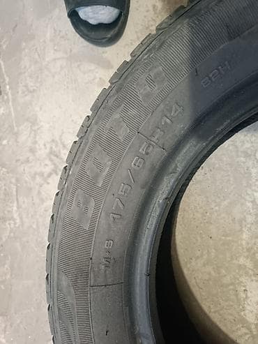 80 b4: Шины 175 / 65 / R 14, Лето, Легковые, Barum — 1