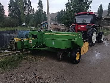 кабиналуу желмаян: Пресс-подборщик тюковый John Deere 456A - Тип: прицепной, тюковый — 3