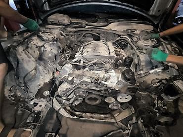abs блок: Бензиновый мотор Mercedes-Benz 3.2 л, Б/у — 2