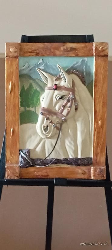 berber mirror second hand: Barelief Mustang 🐎 60/45cm
Skluptor Yenzo — 5