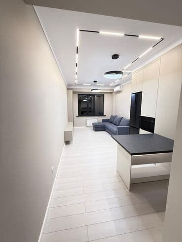 мкр улан 2 продаю квартиру: 2 комнаты, 66 м², Элитка, 16 этаж, Евроремонт — 5