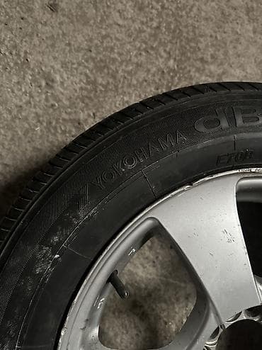 e70: Колеса в сборе 215 / 60 / R 16, Лето, Б/у, Запаска, Легковые, Литые, отверстий - 5 — 4