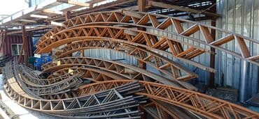 шредеры 11 12: Фермы Арки Навесы Фермы для навеса! Виды конструкции -Фермы Арочные — 7