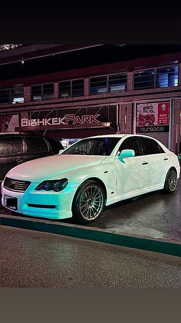 Продается Тайота Марк х 2005 года Белый жемчуг полная шумоизоляция