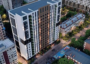 1 комната, 48 м², Элитка, 9 этаж, ПСО (под самоотделку) — 1