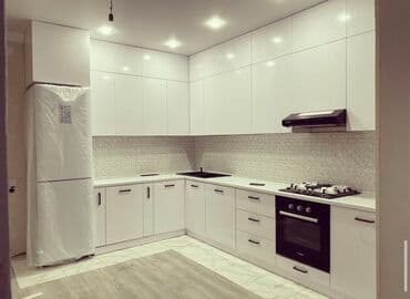 встроенная кухонная мебель для маленькой кухни: Кухонный гарнитур, Новый, В рассрочку, ДСП, Платная доставка, Бесплатная доставка, Самовывоз — 1