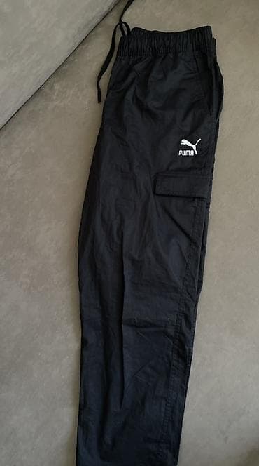 молодежная одежда: Мужские брюки, XL, Puma, Новый, цвет - Черный, Самовывоз, Бесплатная доставка, Платная доставка — 2